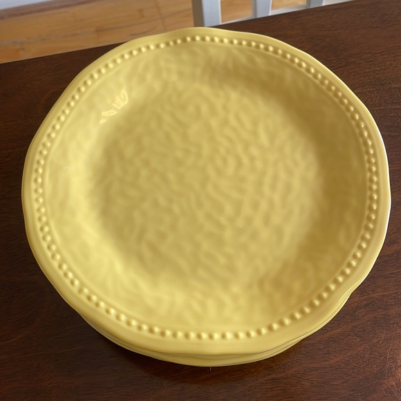 Tommy Bahama Dining Set Of 10inch Melamine Yellow Plates Tommy